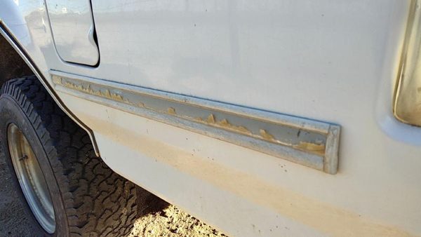 1992-1996 Ford F150 Driver Left Rear Moulding On Box Panel Oem Chrome Trim — photo 2