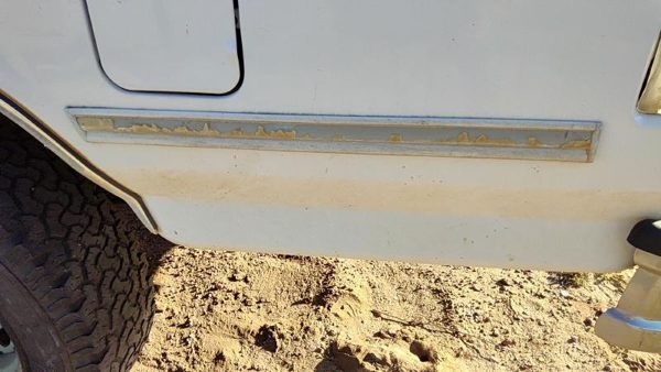 1992-1996 Ford F150 Driver Left Rear Moulding On Box Panel Oem Chrome Trim — photo 1