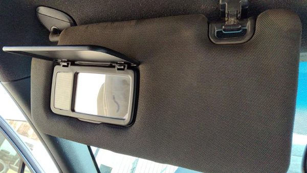 2015-2021 Subaru Wrx Driver Left Sun Visor Oem Cbl30 Carbon Black 92011Va230jc — photo 8