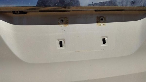 04-05 Toyota Sienna License Plate Trim Surround Panel Oem Chrome With Camera — photo 5