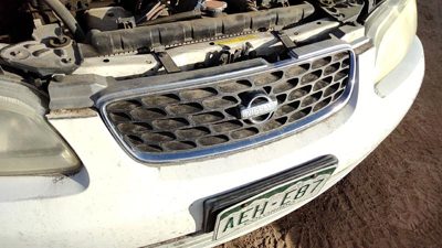 2000-2003 Nissan Sentra Front Grille Assembly Oem Gxe 623105M125