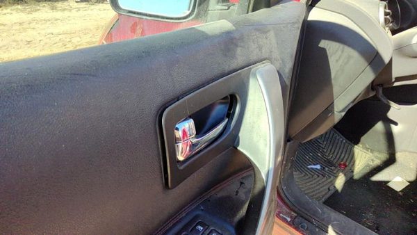 08-13 Nissan Rogue Driver Left Front Door Trim Panel With Master Switch G Black — photo 4