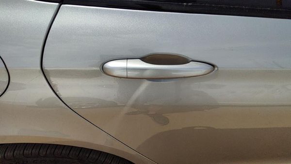 15-17 200 Passenger Right Rear Outside Door Handle Back Billet Silver Psc — photo 5