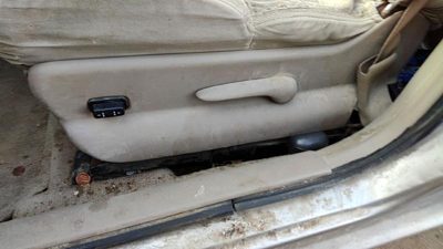 97-01 Buick Century Driver Left Side Power Seat Switch With Trim Panel Taupe 52B