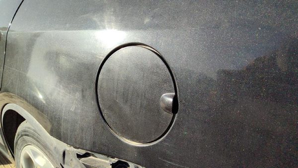 10-12 Fusion Fuel Tank Door With Hinge Gas Lid Filler Uh Tuxedo Black Metallic — photo 2