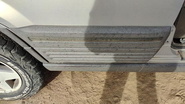 1994 Jeep Grand Cherokee Passenger Right Rear Moulding From Door Back Trim Strip — photo 3