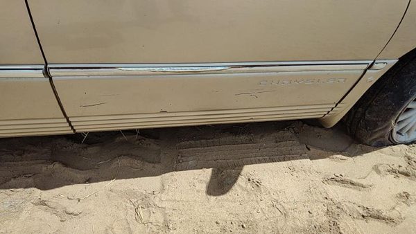 00 Town & Country Passenger Right Front Moulding From Door Oem Trim Strip Gold — photo 1
