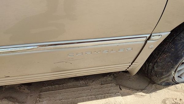 00 Town & Country Passenger Right Front Moulding From Door Oem Trim Strip Gold — photo 4