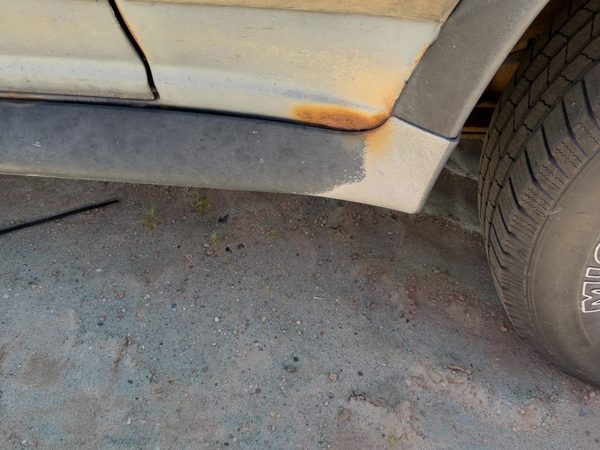 91-94 Ford Explorer 2 Dr Driver Left Lower Rocker Panel Moulding Side Skirt OEM — photo 2