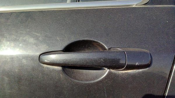 06-12 Fusion Driver Left Rear Outside Door Handle Back Uh Tuxedo Black Metallic — photo 3
