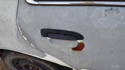 2000-2011 Ford Crown Vic Passenger Right Rear Outside Door Handle Oem Back