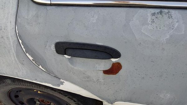 2000-2011 Ford Crown Vic Passenger Right Rear Outside Door Handle Oem Back — photo 2