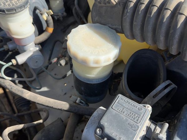 1988-1995 Isuzu Pup Power Steering Fluid Remote Reservoir Tank Oem 2.6L 4391793 — photo 1
