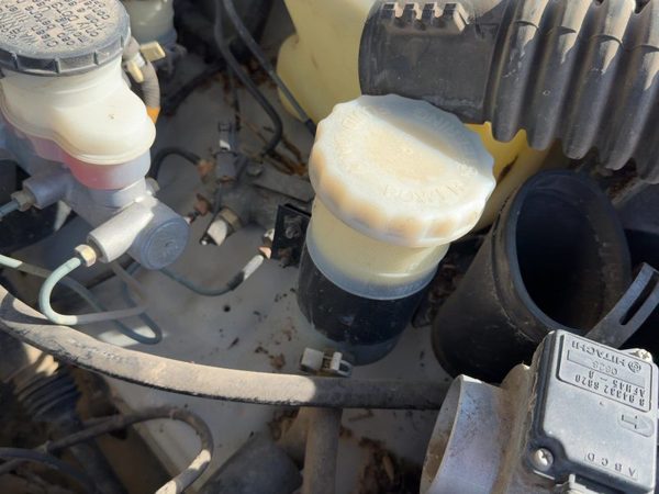 1988-1995 Isuzu Pup Power Steering Fluid Remote Reservoir Tank Oem 2.6L 4391793 — photo 2