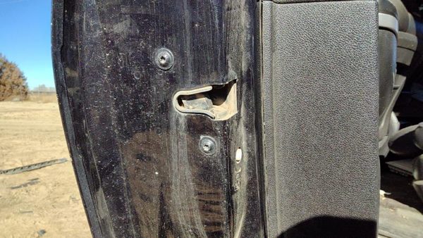 2009-2017 Gmc Acadia Driver Left Rear Door Latch With Rods/Cables Oem Back — photo 1