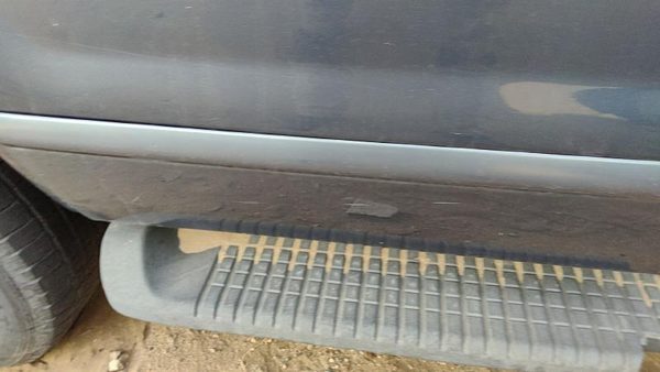 03-05 Explorer Passenger Right Rear Moulding From Door Back Trim Strip Blue Ld — photo 3