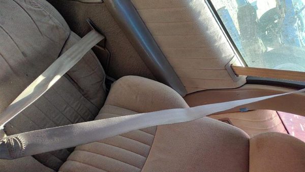 88-96 Grand Prix Passenger Right Front Seat Belt Retractor Shoulder Tan 2 Door — photo 2