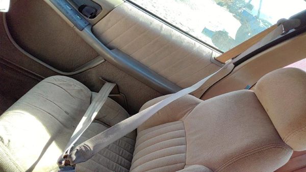 88-96 Grand Prix Passenger Right Front Seat Belt Retractor Shoulder Tan 2 Door — photo 1