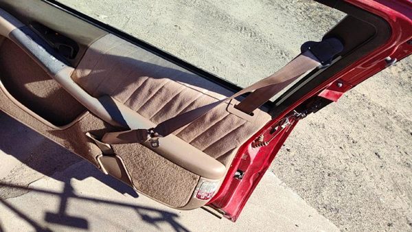 88-96 Grand Prix Passenger Right Front Seat Belt Retractor Shoulder Tan 2 Door — photo 4