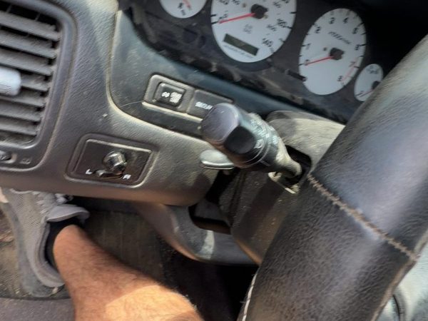 1997-1999 Nissan Maxima Steering Column Assembly Oem Floor Shift Mt Black — photo 2