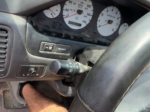 1997-1999 Nissan Maxima Steering Column Assembly Oem Floor Shift Mt Black — photo 3