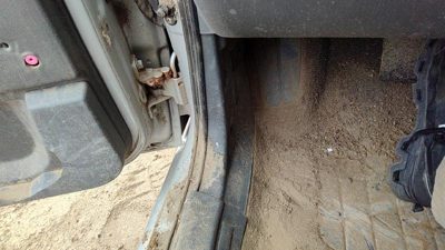 85-95 Volvo 740 Driver Left Lower Kick Trim Panel Oem Gray