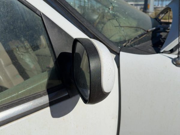 1998 Lincoln Navigator Door Mirror RH Oxford White Yz — photo 4