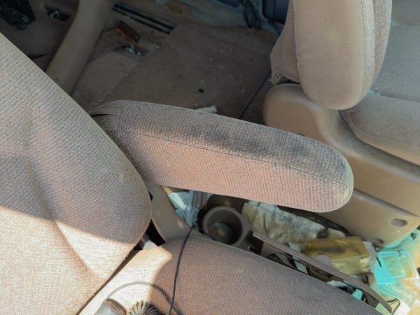 1993-1998 Mercury Villager Passenger Right Front Arm Rest Side Seat Oem Tan — photo 2