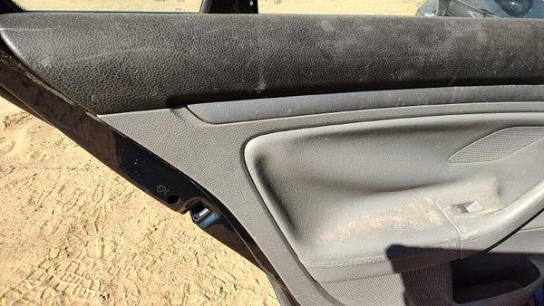 2006-2009 Vw Jetta Driver Left Rear Inside Door Trim Panel Only Oem Back Gray — photo 3