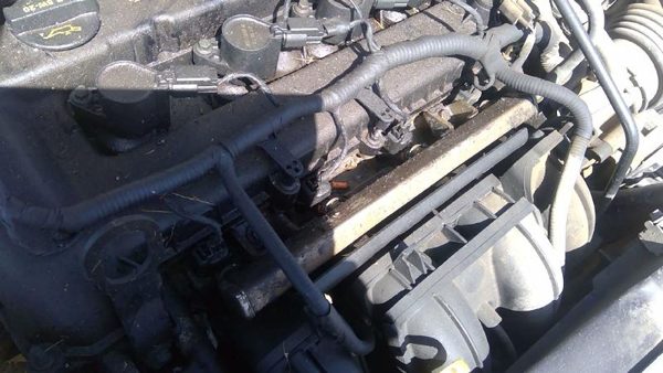 2008-2011 Ford Focus Complete Fuel Rail With Injectors Set Loaded Oem 2.0L — photo 5
