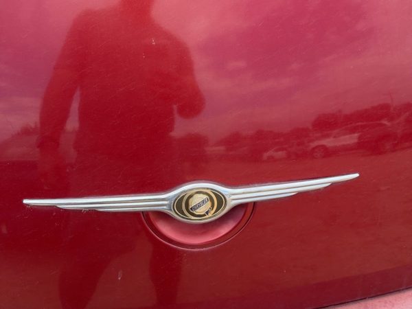 01-10 Pt Cruiser Liftgate Hatch Rear Outside Door Handle Oem Inferno Red Prh — photo 2