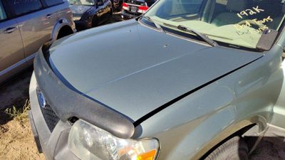 2007 Ford Escape Hood Dv Titanium Green