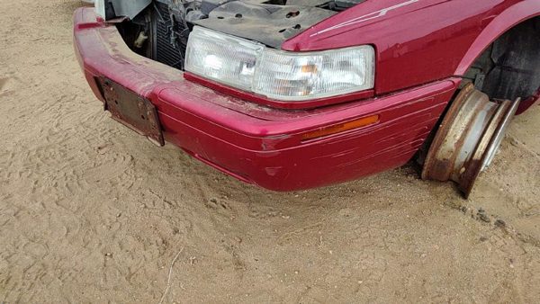 1995-2002 Cadillac Eldorado Front Bumper Cover Assembly Oem Crimson Red 86U — photo 3