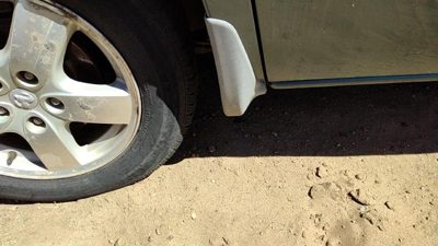 03-07 Dodge Caravan Driver Left Moulding From Fender Oem Trim Strip