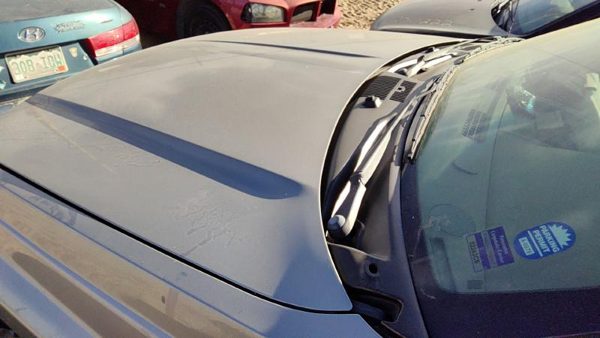 2001 Jeep Grand Cherokee Hood Silver 55076470AE — photo 4