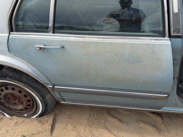1986 Olds Eighty-eight 88 Rear Door RH Blue — photo 3