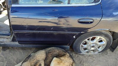 2000 Oldsmobile Intrigue Rear Door LH Blue 28U