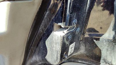 02-09 Chevy Trail Blazer Passenger Right Rear Door Latch With Rods/Cables Back