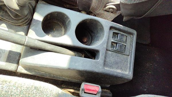 1996-1998 Suzuki Sidekick Center Floor Console Assembly Oem Gray Gri — photo 2