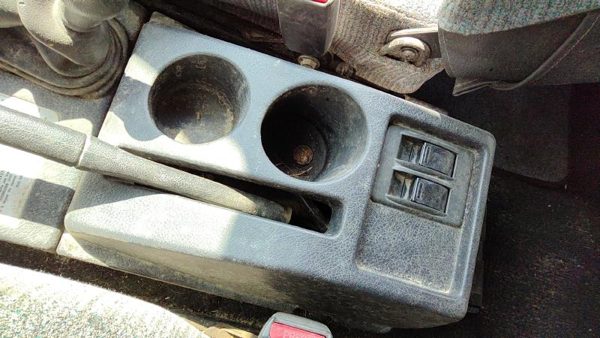 1996-1998 Suzuki Sidekick Center Floor Console Assembly Oem Gray Gri — photo 3