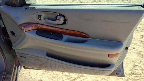 00-01 Lesabre Buick Passenger Right Front Door Trim Panel With Switches Gray 17B — photo 1