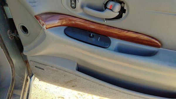 00-01 Lesabre Buick Passenger Right Front Door Trim Panel With Switches Gray 17B — photo 5