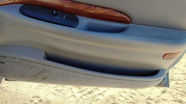 00-01 Lesabre Buick Passenger Right Front Door Trim Panel With Switches Gray 17B — photo 6