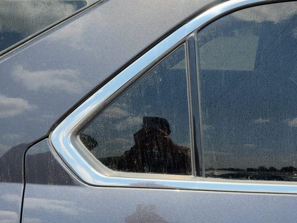 10-17 Equinox Passenger Right Rear Vent Window Back Door Glass With Frame Oem — photo 1