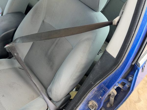10-12 Sentra Driver Left Front Seat Belt Retractor Shoulder 2.0L Cloth Charcoal — photo 3