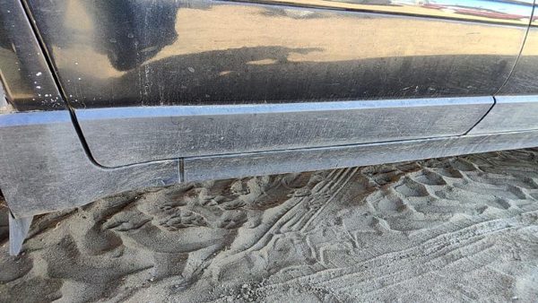 07-17 Gmc Acadia Passenger Right Rear Lower Moulding From Door Back Trim Strip — photo 1