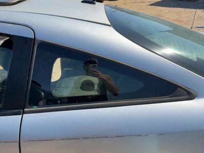 2005-2010 Chevy Cobalt Driver Left Rear Quarter Glass Back Side Window Oem