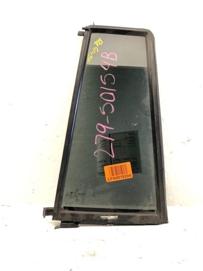 07-12 Gl320 Driver Left Rear Vent Window Small Back Door Glass With Frame Oem