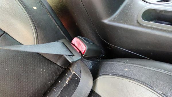 2009 Pontiac G6 Front Seat Belt Gxp Coupe Ebony 193 — photo 7