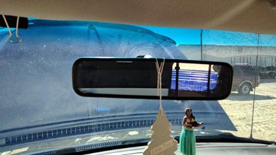 1995-2011 Ford Ranger Inside Rear View Mirror Oem Windshield Mounted